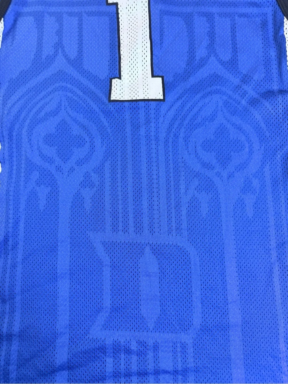 Nike Elite Duke Blue Devils #1 Youth M Basketball Jersey